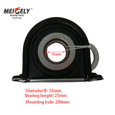 55mm Steel+Rubber Drive Shaft Center Bearing untuk Truk DAF/VOL-VO/IVE-CO