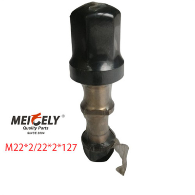 M22x2/22x2x127 truk suku cadang LH&amp;RH roda baut Untuk Mitsubishi