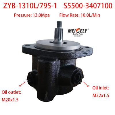 Stok ZYB-1310L/795-1 Pompa Power Steering Yuchai S5500-3407100