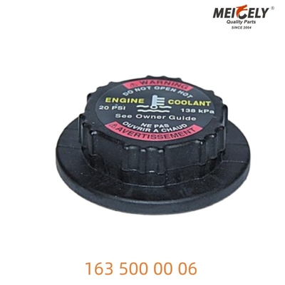 Premium 163 500 00 06 Expansion Tank Cap Untuk penggantian Mercedes-Benz