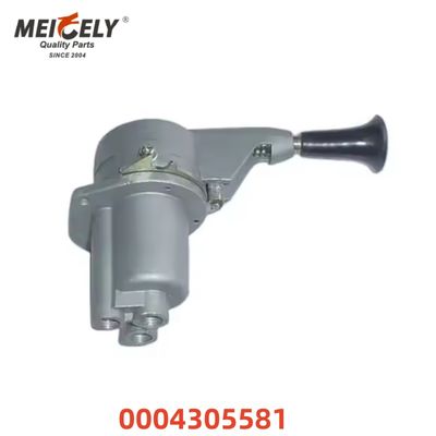 Katup rem tangan tiga arah 0004305581 0004308581 Untuk DAF / Mercedes-Benz