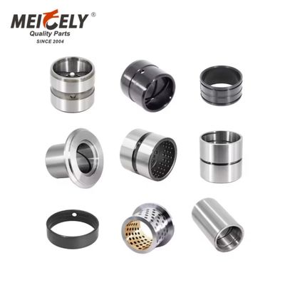 Bagian Mesin Berkualitas Tinggi Excavator Bucket Oil-Free Steel Bucket Bushings and Bearing Flanges