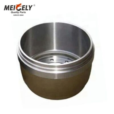 Drum rem berkualitas tinggi OEM MK528536 10 lubang Drum rem depan PS220/6D22 FV517 Bagian truk