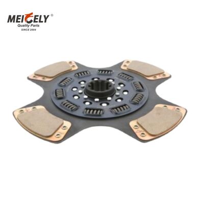 Cakram Kopling Tugas Berat OE 128257 untuk Truk MACK dengan Bantalan Gesekan Keramik Diameter 15-1/2 Inci dan Pegas Peredam Getaran