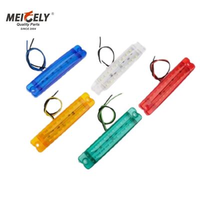 Mack Truck 18-LED Side Marker Light dengan IP65 Waterproof dan 12V-24V Voltage Compatibility