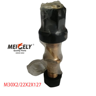 M30X2/22X2X127 Kelas 10.9 Bolt Roda Truk Berat Untuk Hino Fuso