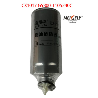 Stok CX1017 Filter bahan bakar mesin G5800-1105240C Untuk Filter VOL-VO