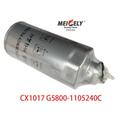Stok CX1017 Filter bahan bakar mesin G5800-1105240C Untuk Filter VOL-VO