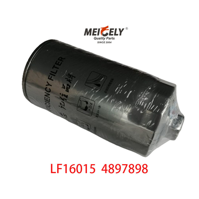 LF16015 Truck Oil Filter 4897898 Untuk Fleetguard Cummins Daf