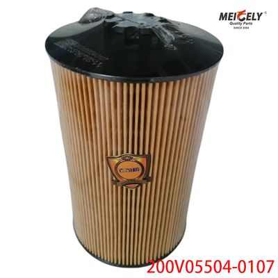 Mesin Diesel 200V05504-0107 Filter Minyak Sinotruk SITRAK T7H