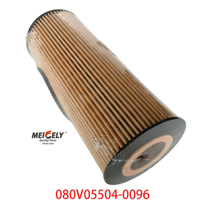 Stok OEM 080V05504-0096 Untuk SINOTRUK Howo T5G Truck Oil Filter