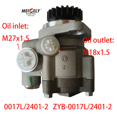 Stock OE 0017L/2401-2 Pump Servo Steering Untuk Mesin FAW 6DM3