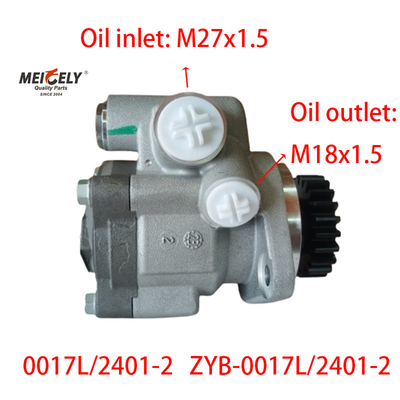 Stock OE 0017L/2401-2 Pump Servo Steering Untuk Mesin FAW 6DM3