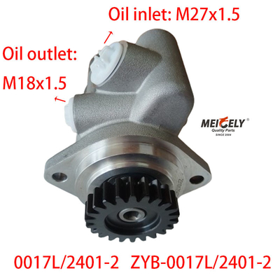 Stock OE 0017L/2401-2 Pump Servo Steering Untuk Mesin FAW 6DM3