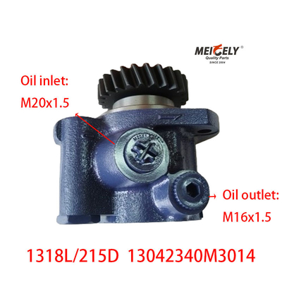 Stok 1318L/215D Yuchai 4108ZQ Power Steering Pump ZYB-1318L/215D
