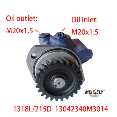 Stok 1318L/215D Yuchai 4108ZQ Power Steering Pump ZYB-1318L/215D