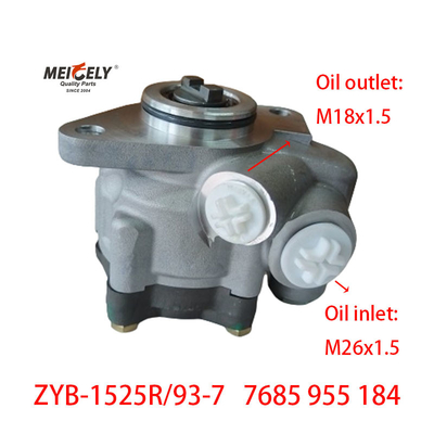 Stock ZYB-1525R/93-7 Pump Servo Steering OE 7685 955 184 Untuk MAN
