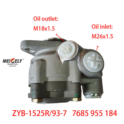 Stock ZYB-1525R/93-7 Pump Servo Steering OE 7685 955 184 Untuk MAN