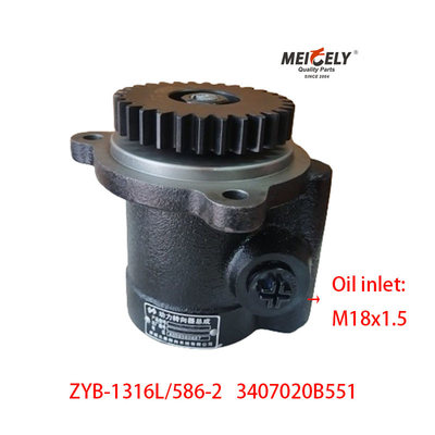 Stok Faw Jiefang Xichai Motor Steering Booster Pump Assembly