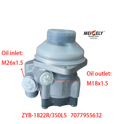 Stok Sinotruk Howo Bagian Mesin 7077955632 Servo Steering Pump