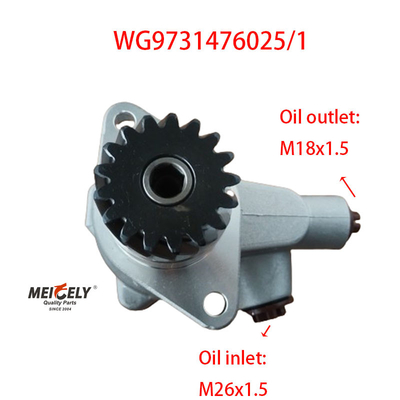 Pump Power Steering WG9731476025/1 Untuk Truk Berat Howo A7