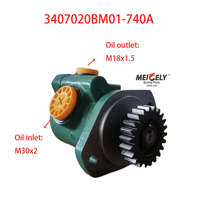 Stok 3407020BM01-740A Jiefang J6 Xichai Steering Booster Pump