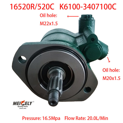 Stok Truk Berat Yuchai YC6K460-30 Mesin Power Steering Pump