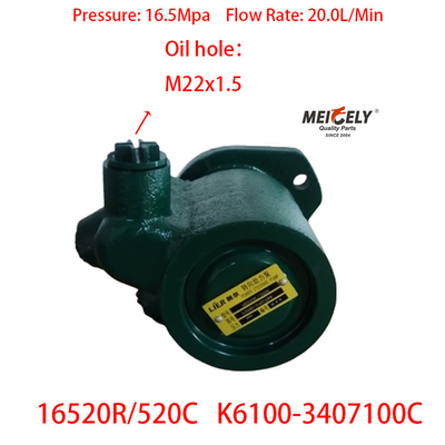 Stok Truk Berat Yuchai YC6K460-30 Mesin Power Steering Pump