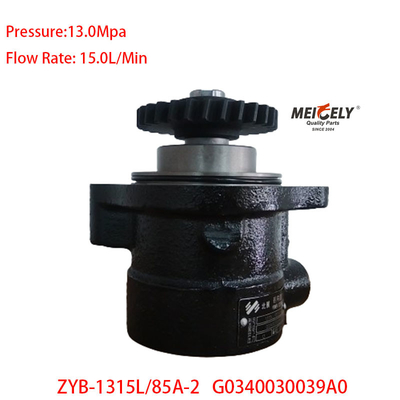 Stock ZYB-1315L/85A-2 Foton RWD Power Steering Pump G0340030039A0