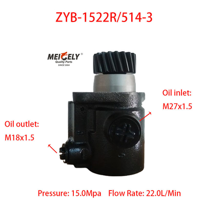 Stok Baru ZYB-1522R/514-3 Pump Booster Steering Untuk Foton Ouman