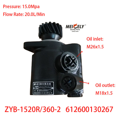 Stok Weichai Steering Pump 612600130267 Untuk Truk Chenglong