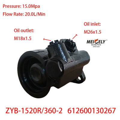 Stok Weichai Steering Pump 612600130267 Untuk Truk Chenglong