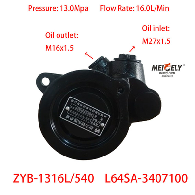 Stok Power Steering Pump ZYB-1316L/540 Untuk Chaochai 6102 Mesin