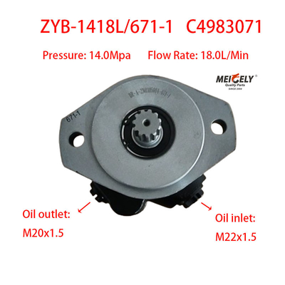 Stok Kualitas Tinggi Dongfeng Cummins Steering Vane Power Pump