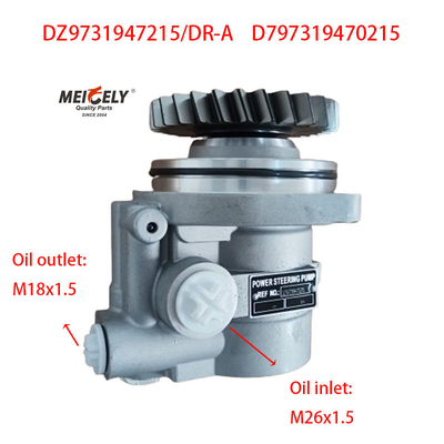 Stock Heavy Duty Auto Parts Power Steering Pump Untuk Shacman WP12