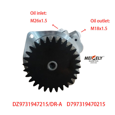 Stock Heavy Duty Auto Parts Power Steering Pump Untuk Shacman WP12