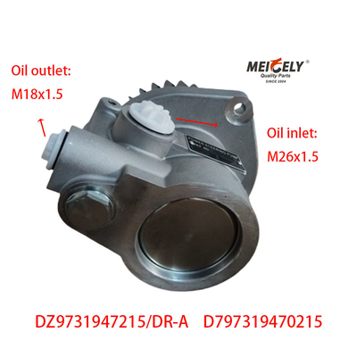 Stock Heavy Duty Auto Parts Power Steering Pump Untuk Shacman WP12