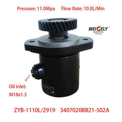 Stok 3407020BB21-502A FAW Jiefang Xichai Power Steering Pump