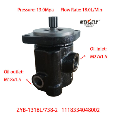 Stok Pompa Kemudi Daya ZYB-1318L/738-2 Foton Ouman Dongfeng