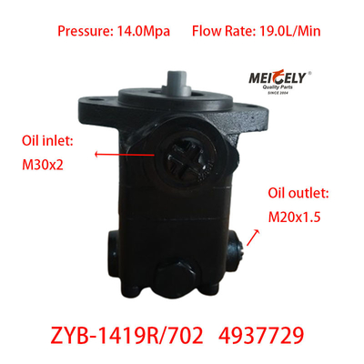Stok 4937729 Dongfeng Cummins 6BT5.9 Mesin Power Steering Pompa