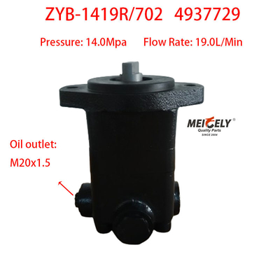 Stok 4937729 Dongfeng Cummins 6BT5.9 Mesin Power Steering Pompa