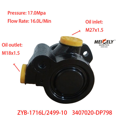 FAW Qingdao baru ZYB-1716L/2499-10 Power Steering Pump