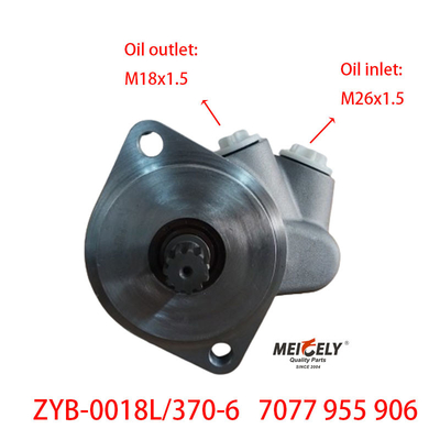 7077 955 906 Shaanqi Heavy Duty Truck HOWO Pompa kemudi