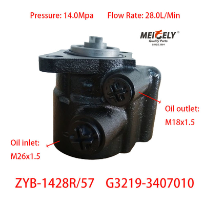 Stock G3219-3407010 Truk Power Steering Pump Untuk Mesin YC6113