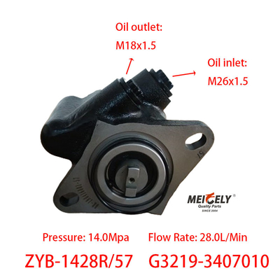 Stock G3219-3407010 Truk Power Steering Pump Untuk Mesin YC6113