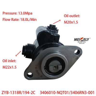 3406010-NQT01/3406RN3-001 Pengaturan pompa hidraulik