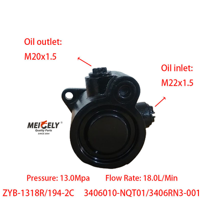 3406010-NQT01/3406RN3-001 Pengaturan pompa hidraulik