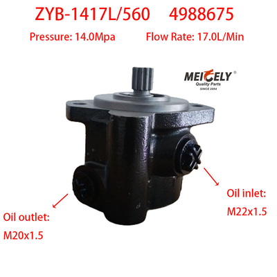 Cummins ISD ISDE 4BT Mesin 4988675 Power Steering Pompa Hidraulik