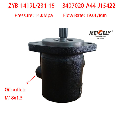 Kualitas tinggi ZYB-1419L/231-15 Weichai Deutz Power Steering Pump
