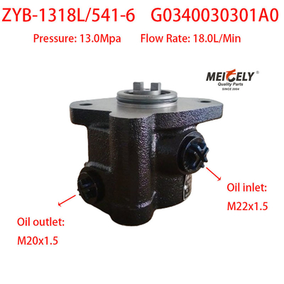 G0340030301A0 Yuchai Mesin Booster Pump Steering Pump
